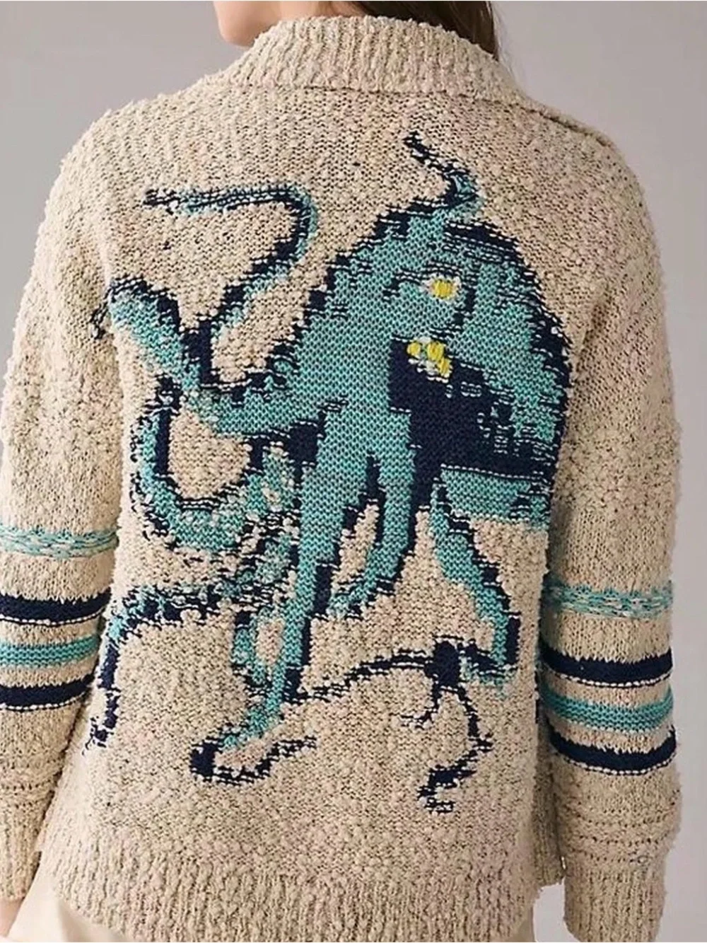 Anthropologie PILCRO Jennifer Symons
Octopus Cardigan Sweater Women's Size XS - Picture 3 of 15
